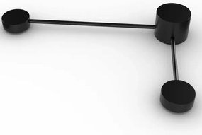 LED fali lámpa JOY 2xGX53/6W/230V fekete