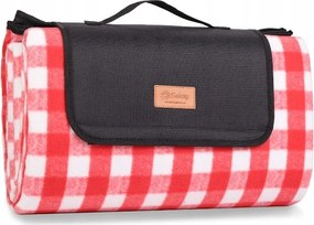 Pikk-pakk Takaró Strandra Vízálló Piros 200 x 200 cm