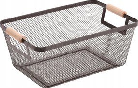 Univerzális kosár fém, fekete