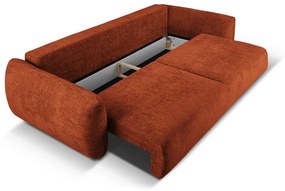Narancssárga kanapé 240 cm Matera – Cosmopolitan Design