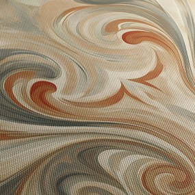 Kép - Örvények földszínekkel (90x60 cm)