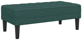 Pad Sötét Zöld 113x57x39 cm Szövet