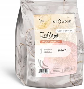 Szójaviasz por Eco Snow 1kg szórt gyertyák