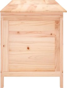 vidaXL tömör fenyőfa kerti tárolóláda 150x50x56,5 cm