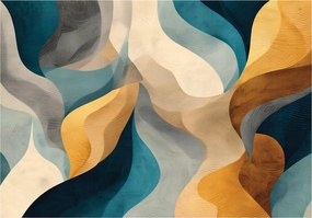 Fotótapéta Absztrakt Art Deco Hálószoba Nappali Tapéta Flizelina 200x140