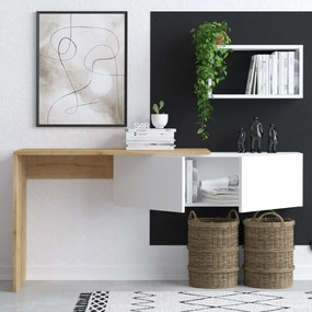 Tiff White and Oak íróasztal