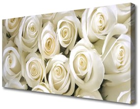 Vászonkép Rózsa virágok Plant 120x60 cm