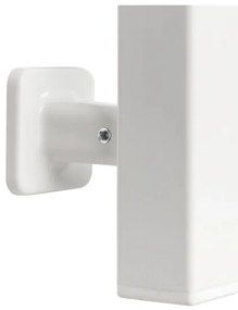 Fürdőszobai létrás törölközőszárító radiátor termosztáttal LARGO 432 W/230 V 80,6 cm IP44 fehér balos