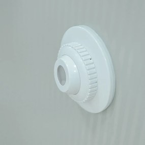 Pontaqua Family Pool ovális 4,9x3,6x1,2 fehér, 0,4mm PVC fólia, 2 gégecső, szkimmerrel, befúvóval