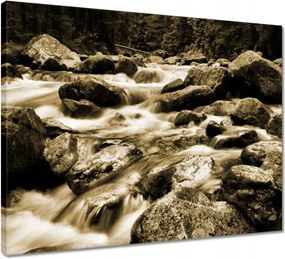 Vászonkép 50x40 Tátra Lengyel hegyek Kilátás