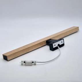 Brilagi-LED Fürdőszobai tükörmegvilágítás WOODY MIRROR LED/12W/230V IP44 tölgy/fekete