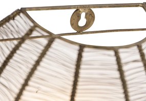 Ipari fali lámpa bronz fekete színben - Dong