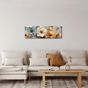 Kép - Csokrok, festés (órával) (90x30 cm)