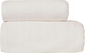 Leon pamut törölköző 50x90 strukturált frottír fehér