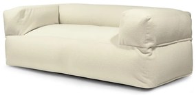 Krémszínű buklé babzsákfotel Sofa MooG – SLOWDOWN