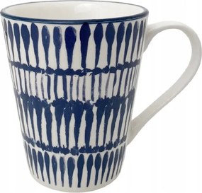 Porcelán Bögre fehér kézzel festett 300ml