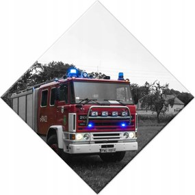 Vászonkép 28x28 Tűzoltóautó