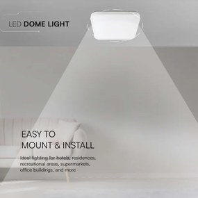 LED Fürdőszobai mennyezeti lámpa LED/48W/230V 6500K IP44 fehér