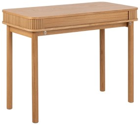 Íróasztal tölgyfa dekorral 50x100 cm Langley – Actona