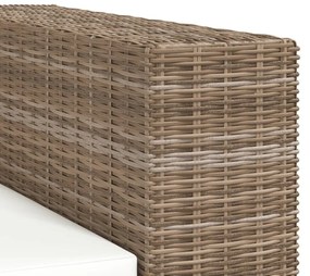 7 darabos kétszemélyes valódi rattan kanapé szett