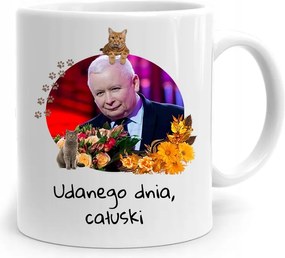 Vicces Bögre A Pis Elnökétől Jaroslaw Kaczynski fényképes nyomtatással