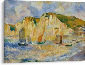 Kép - Auguste Renoir, Sea and Cliffs, reprodukciók (70x50 cm)