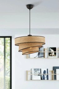 Couper Hazeran függőlámpa, bézs-fekete