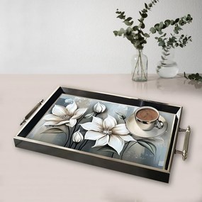 Üveg tálca, 38×24 cm – TPG9838