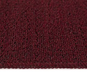 Lépcsőszőnyegek Latex Háttal Bordeaux 20x75 cm