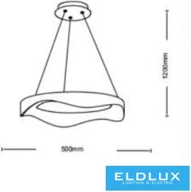 ELDLUX A67-B3C Modern Led Függesztett Lámpa IP20