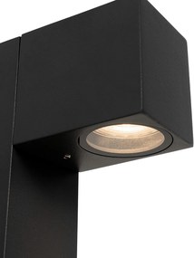 Ipari álló kültéri lámpa fekete 80 cm IP44 - Baleno