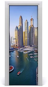 Poszter tapéta ajtóra Bay Dubai 75x205 cm