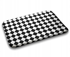 Puha szőnyeg Modern mintás Négyzet mintás 90x60