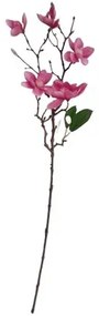Mesterséges gally Magnólia sötét rózsaszín, 64 cm