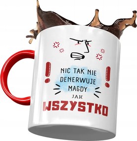 Piros Bögre Magdolna Ajándék Nyomtatott Fotóval