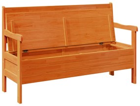 Kültéri Pad Akác 119x76x44 cm Tömör Fa Fenyő