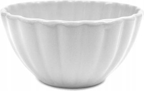 Húsleves Fehér 350ml Virágos Kpl 6db-os Kerámia Fényes Tál