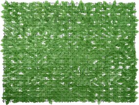 vidaXL zöld leveles erkélyparaván 200 x 150 cm