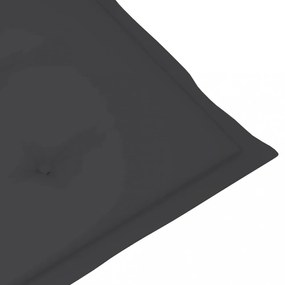 tömör akácfa hintaszék párnával