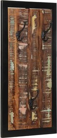 vidaXL kabátállvány többszínű 40x2x80 cm tömörfa, újrahasznosított fa
