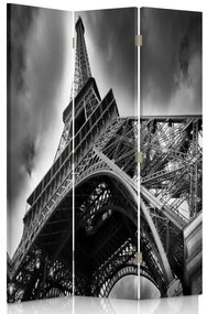 Gario Paraván Az Eiffel-torony a béka szemszögébol Méret: 110 x 170 cm, Kivitelezés: Forgó paraván 360°