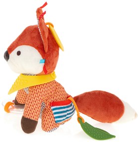 KIK Plüss róka csörgővel, KX6527