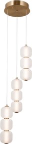 Italux modern függeszték ganti opál arany itxpnd-343629hbropal