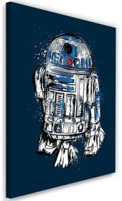 Gario Vászonkép Star Wars, android R2D2 - Dr.Monekers Méret: 40 x 60 cm