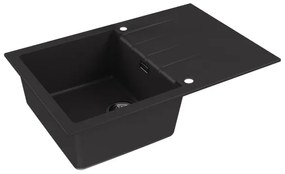 ALVEUS 1148159 - Mosogató CADIT 79x50 cm gránit/fekete