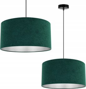 Mennyezeti Lámpa Lógó Csillár Szimpla Zöld Króm Lámpabúra Glamour