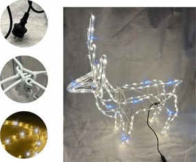 Led Rénszarvas 85 CM Meleg Fehér Flash (hideg Fehér) 9M