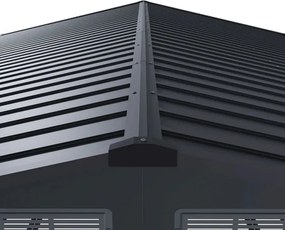 Juskys Kerti ház XL 280x196x190 cm - antracit