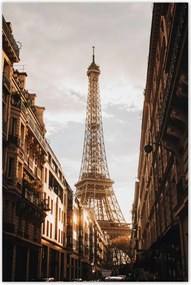 Poszterek 80x120 Eiffel-torony PĂĄrizsban