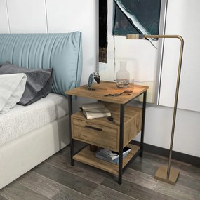 Alba - Black, Oak